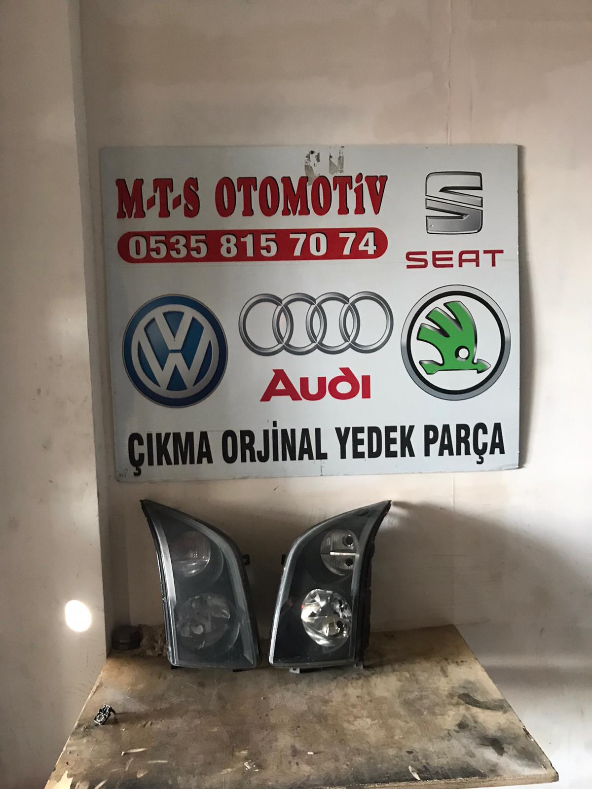 Volkswagen crafter takım far 2009-2018